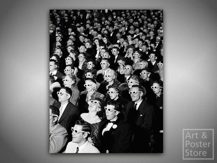 3D Spectacles | Art Photo Poster | Mesh Clip Frame 
