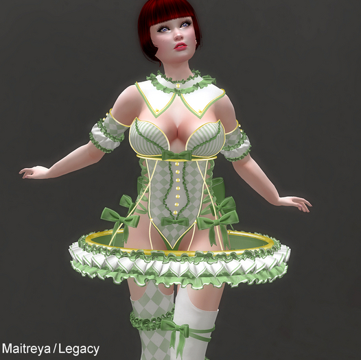 * Everly * Green Outfit *
