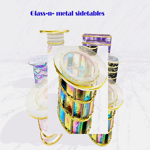 GoldenBlockSide Table