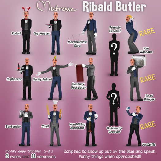 13 Mutresse - Ribald Butler - Beat Bringer - RARE