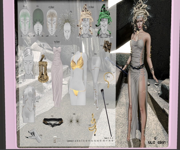 09 DRESS-[GIULIADESIGN] -MEDUSA-maitreya RARE