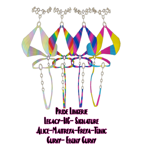 -IC-Pride Flags Lingerie- FATPACK