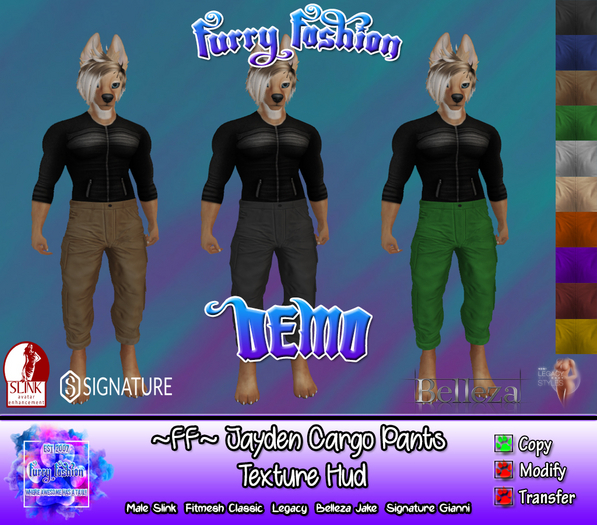 ~FF~ Jayden Cargo Pants Demo