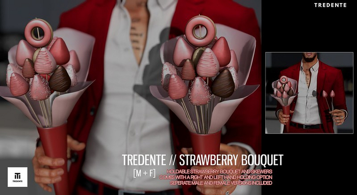 Tredente // Strawberry Bouquet (Packed)