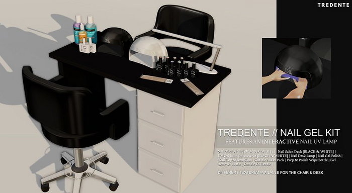 Tredente // Nail Gel Kit (Packed)
