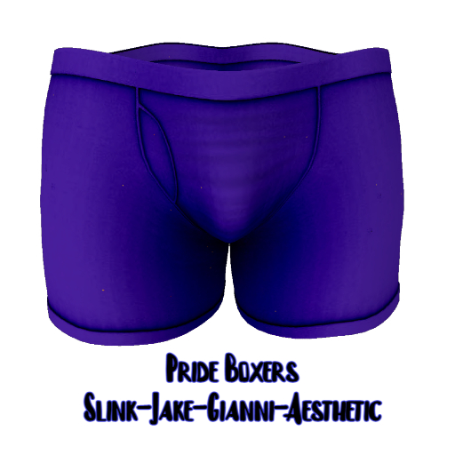 -IC- Royal Blue Pride Boxer