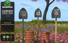 MadPea Garden Shovel Signs