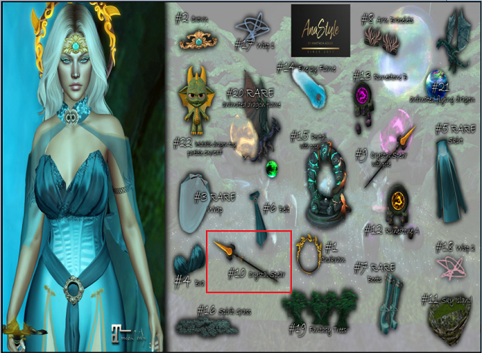 10 AnaSTyle - Dragons' Princess - Crystal Spear (no pose)