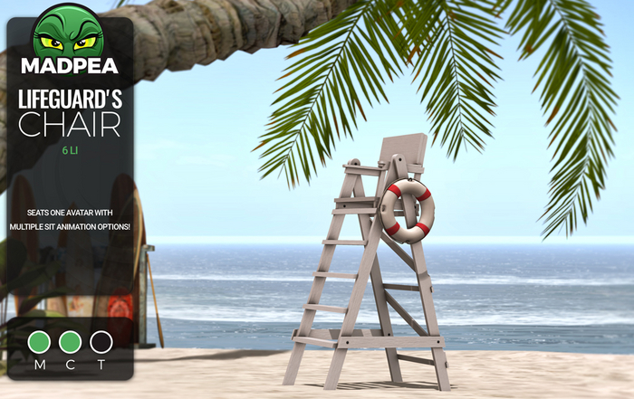 MadPea Lifeguard's Chair