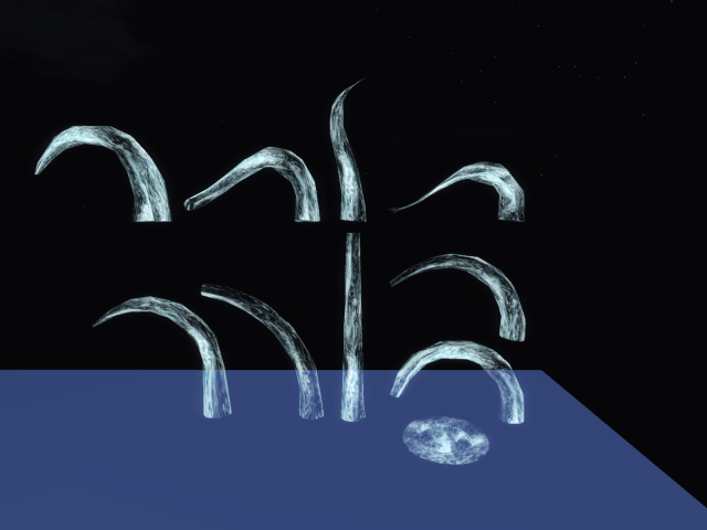 Set of water streams - FULL PERM