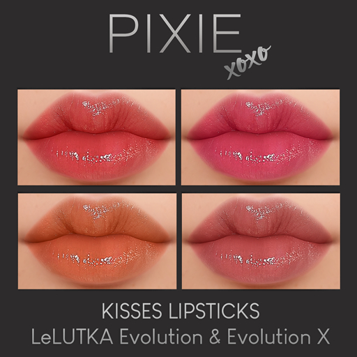 PIXIE - KISSES LIPSTICKS (LELUTKA EVOLUTION & EVOLUTION X)
