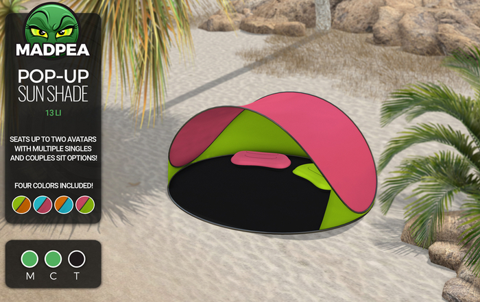 MadPea Pop-Up Sun Shade