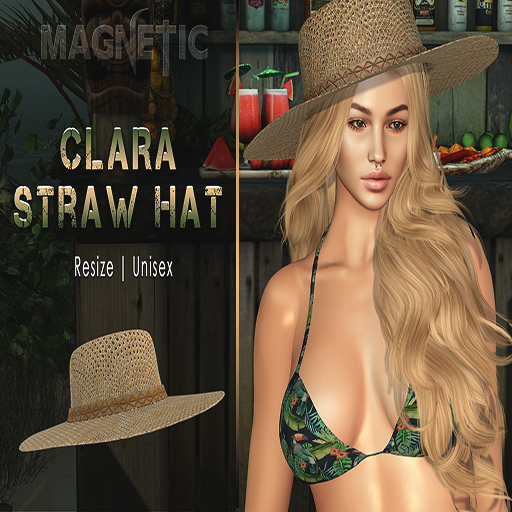 Magnetic - Clara Straw Hat