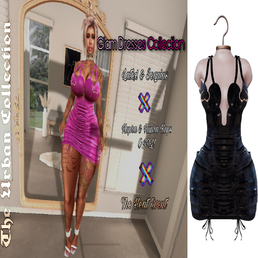 !UC! Glam Sequin Dress (Black)