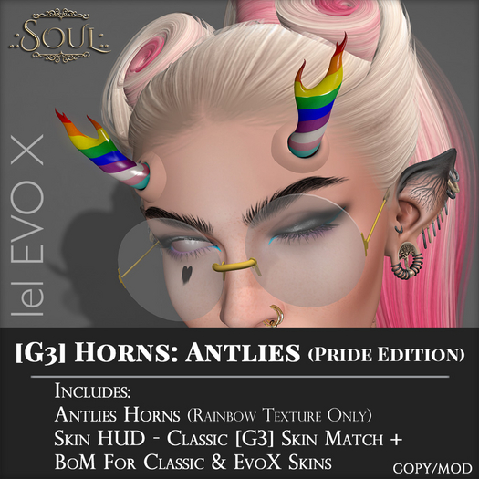 .:S:. Horns: Antlies [Pride Edition]