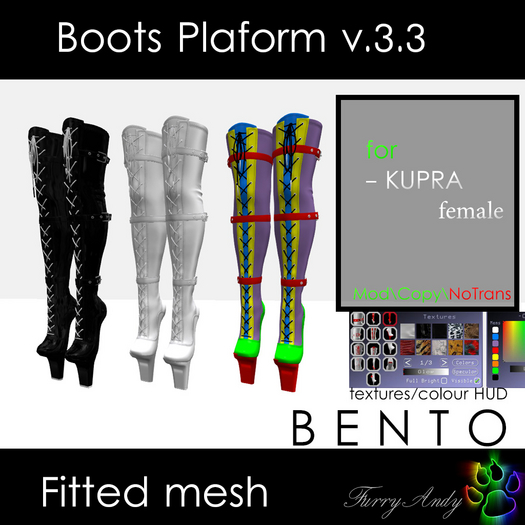 Furry Andy - Boots Platform v3.3 - KUPRA