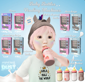 6 DUST: Babby Bottle Vending Machine - Strawberry BLUE