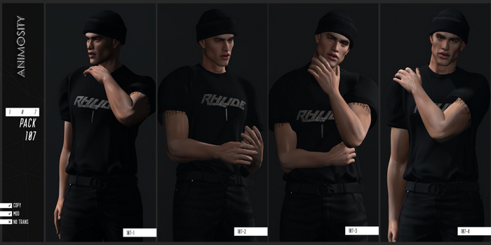 Animosity -  107 Pose Pack 