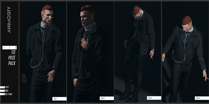 Animosity - 113 Pose Pack  