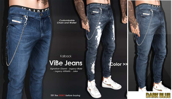 <Kalback> ViBe Jeans Dark Blue