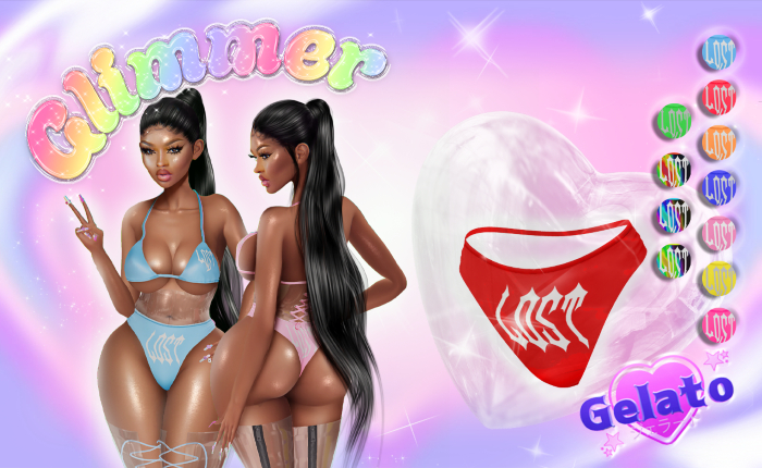 [Glimlato] - Waydamin Panties - Red