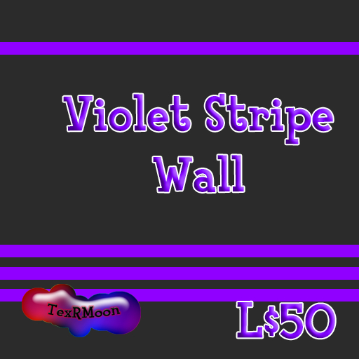 Violet Stripe Wall