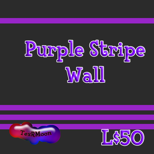 Purple Stripe Wall
