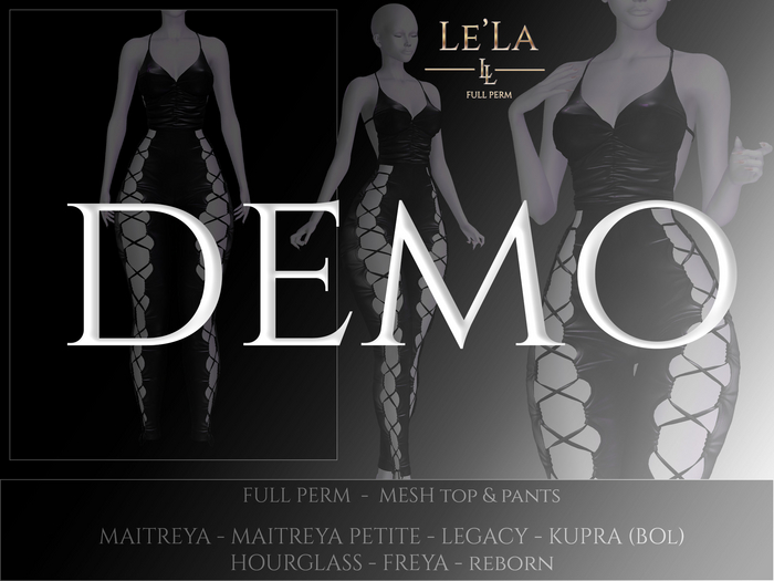 {Le'La} 03 Full Perm Mesh demo