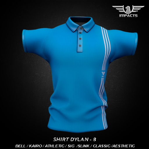 IMPACTS- SHIRT Dylan 8  ENZO/BEL/LEG/SIG/SLINK/CLAS/KARIO