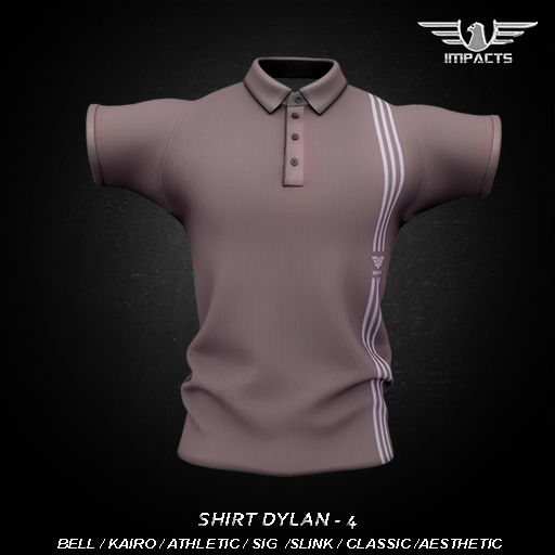 IMPACTS- SHIRT Dylan 4  ENZO/BEL/LEG/SIG/SLINK/CLAS/KARIO