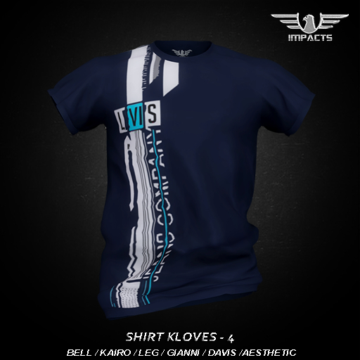 IMPACTS -SHIRT KLOVES 4 ENZO/BEL/LEG/SIG/SLINK/CLAS/KARIO