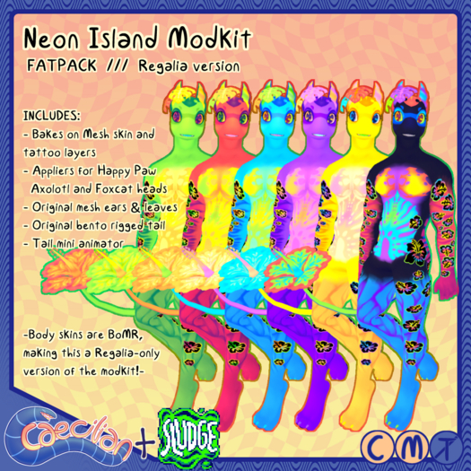 Caecilian - Neon Island BOMR [Fatpack] (box)