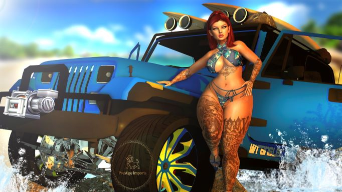 ~PI~ WRANGLER Y2K BLUE (BOXED)
