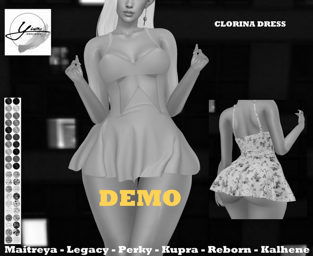 ..YIA.. Clorina Dress DEMO //3 MIN//