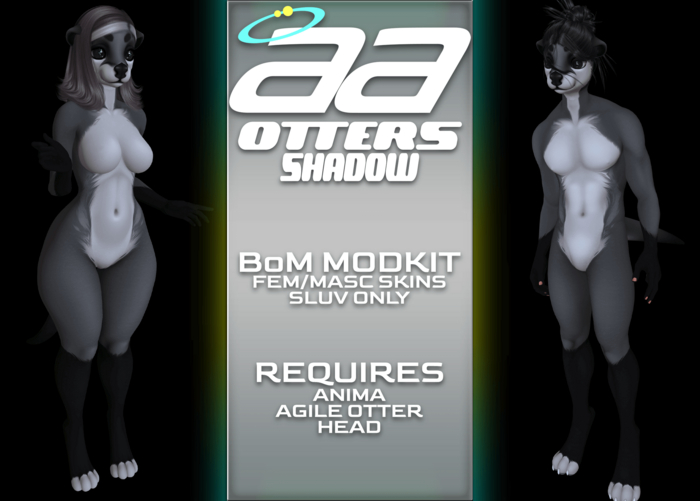 { aa } Otters (SHADOW) - BoM Modkit
