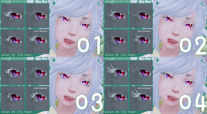 AnimeEyelashes(EVOX)
