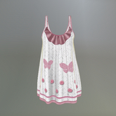 Butterfly Crochet Slink Dress