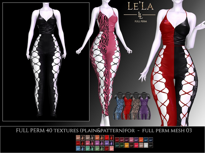 Textures Only !!!{Le'La} 03 FP Mesh Texture Pack 1