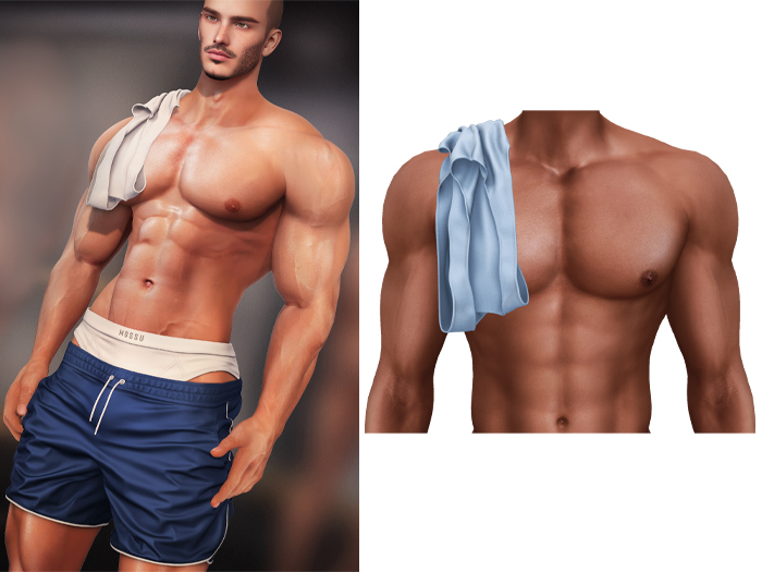 Mossu - Blake Tank Top - Light Blue 