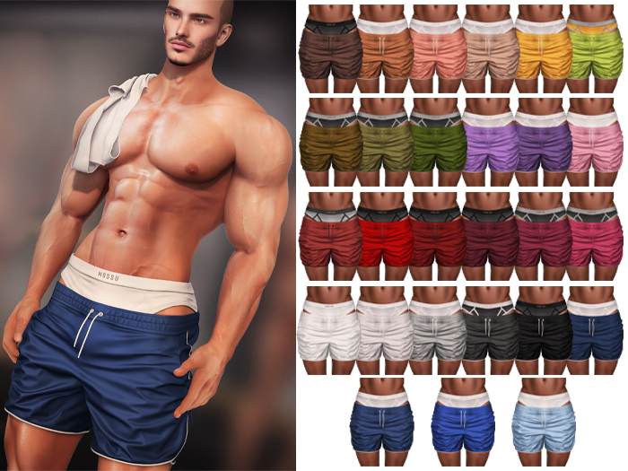 Mossu - Blake Shorts - Fatpack