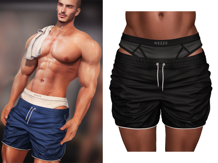 Mossu - Blake Shorts - Black