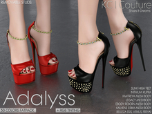 -KC- ADALYSS HEELS / 50 COLORS FATPACK