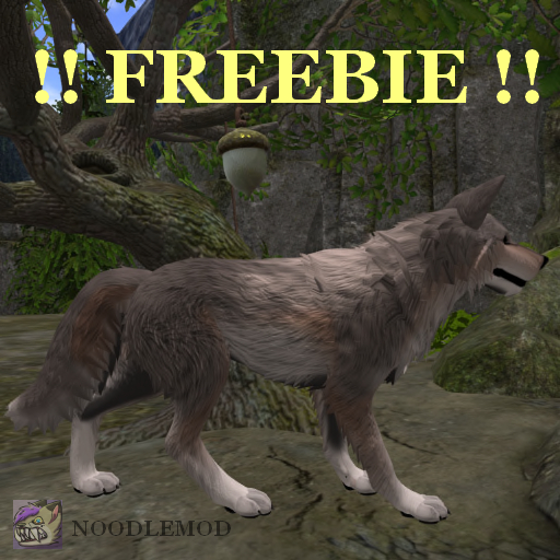 NOODLEMOD  >Wolfy Wolf/Dog< BOXED