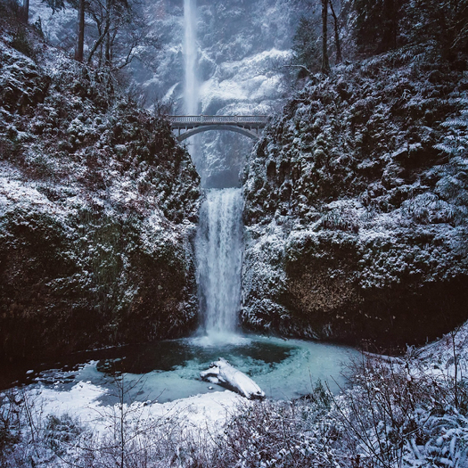 Frozen Waterfall