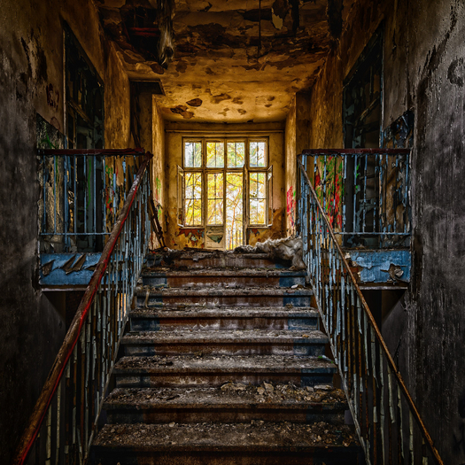Ghostly Stairs