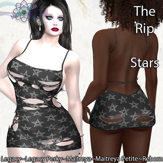~*MF*~ The Rip Dress - Stars (Add or Rez)