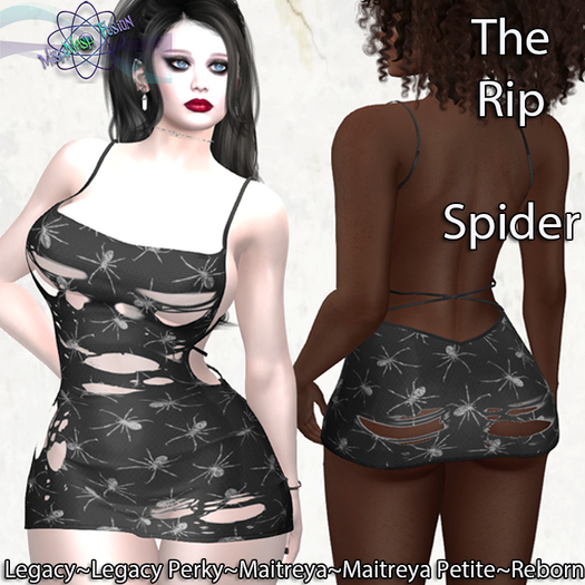 ~*MF*~ The Rip Dress - Spider (Add or Rez)