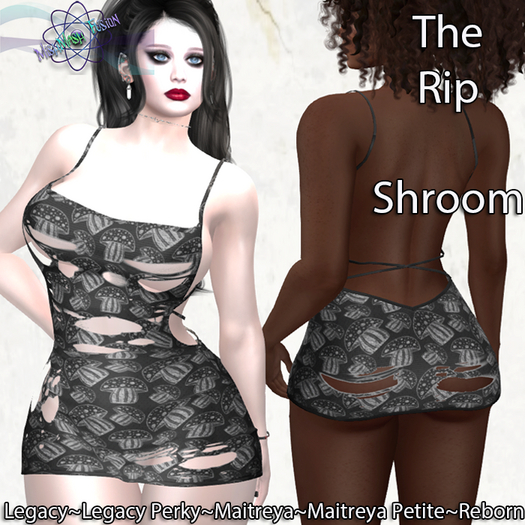 ~*MF*~ The Rip Dress - Shroom (Add or Rez)
