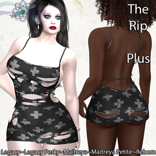 ~*MF*~ The Rip Dress - Plus (Add or Rez)
