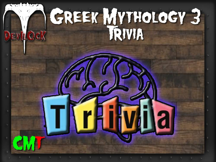DEVILOCK - Greek Mythology 3 Trivia